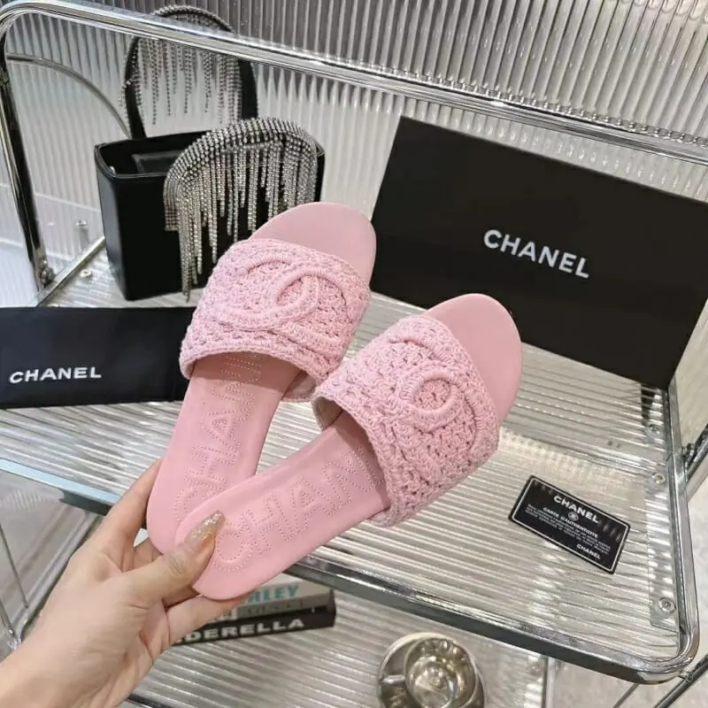 chanel chaussons pour femme s_1231aa43